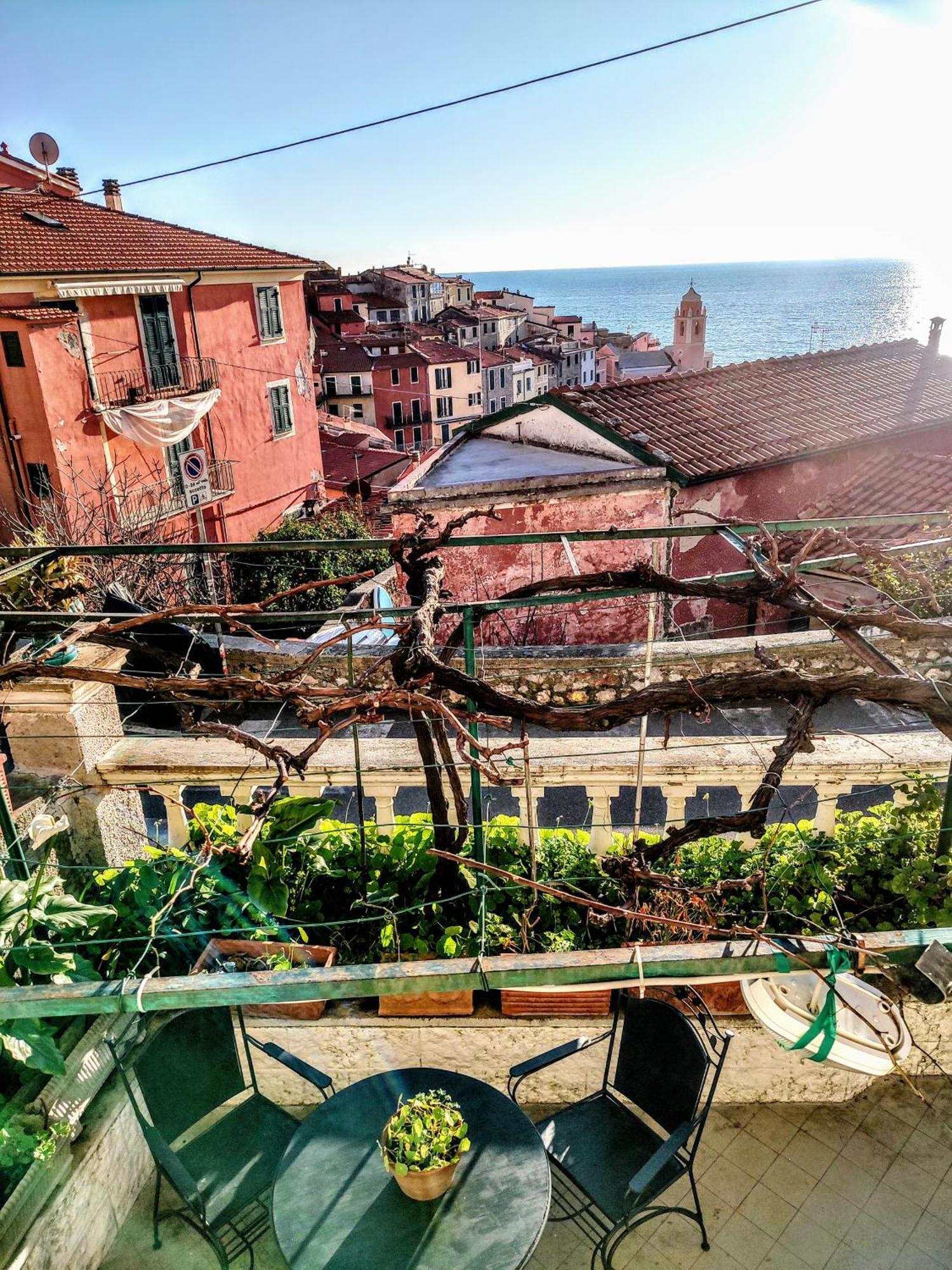 Ferienwohnung -La Terrazza Nel Vigneto- Golfo Dei Poeti Tellaro Exterior foto